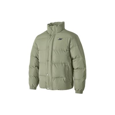 Impermeabile Antivento Resistente alle Macchie d'Olio Calda Imbottita Monocolore Sportiva Casual Collo Alto Piumino Capospalla Unisex P423U038-02BV