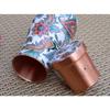 Print Copper Water Bottle Jar - 1L | With Inbuit Glass In Lid | Beautiful And Elegant  Print Design | Kitchen And Bedroom Sugar Water Storage Pot
