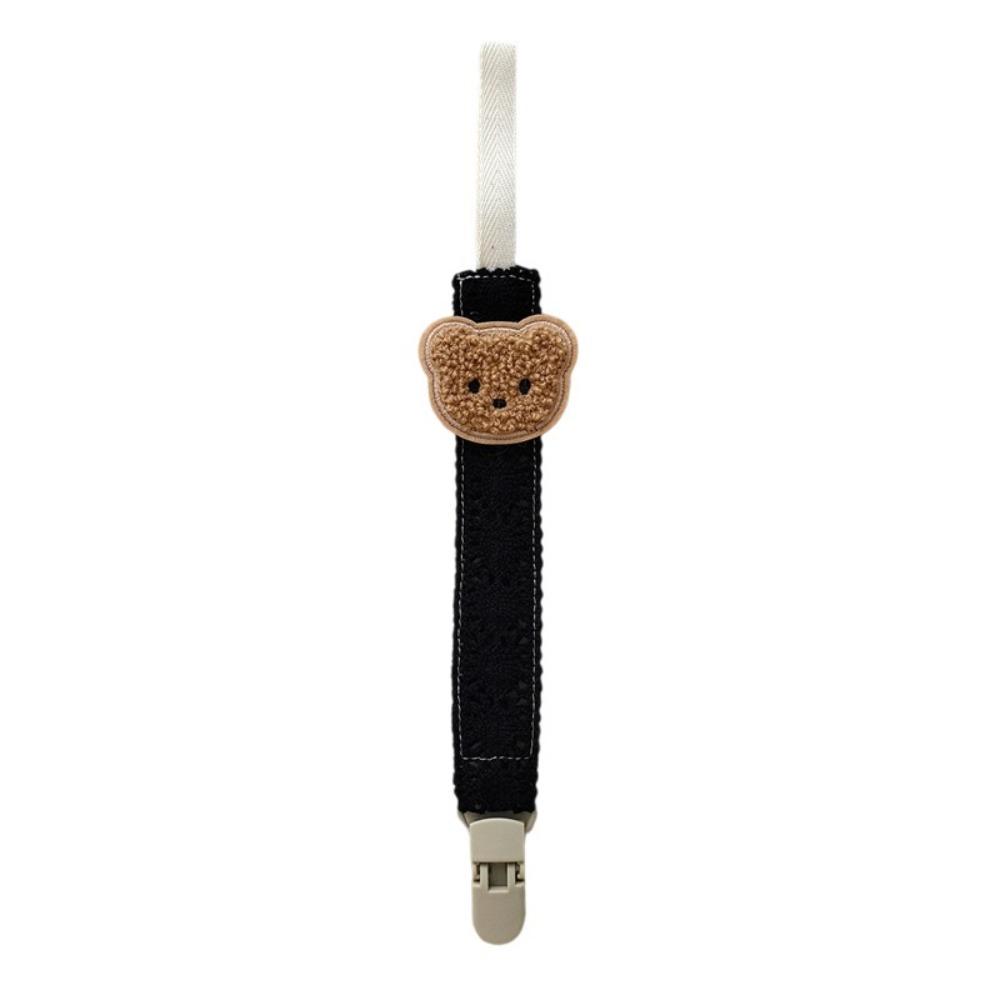 

Portable Cute Bear Pacifier Chain Cartoon Anti-drop Pacifier Holder Baby Style F1