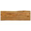 VidaXL Table Top 140x40x2.5 Cm Live Edge Solid Mango Wood 370759