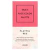 Dodo Multi Face Color Palette Playful Red Cheek 10g #20
