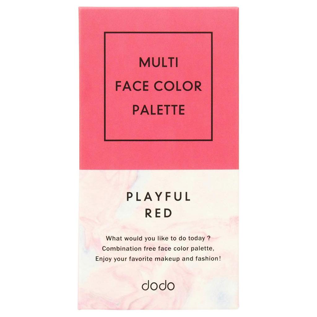 Dodo Multi Face Color Palette Playful Red Cheek 10g #20