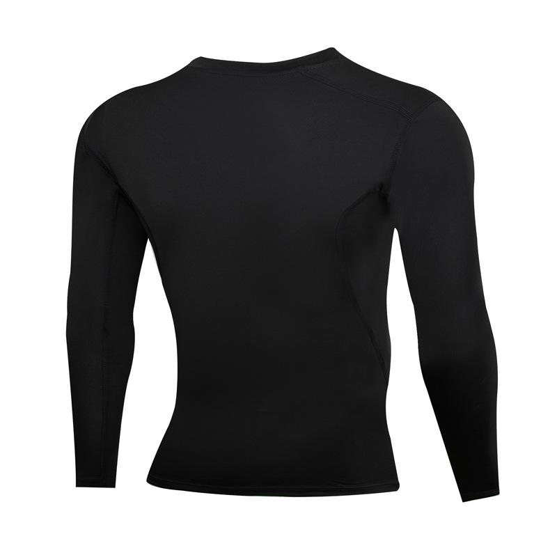 Men's PRO Sports Tight Long Sleeve Running Shirt - Quick-Drying & Sweat-Wicking Fitness Top