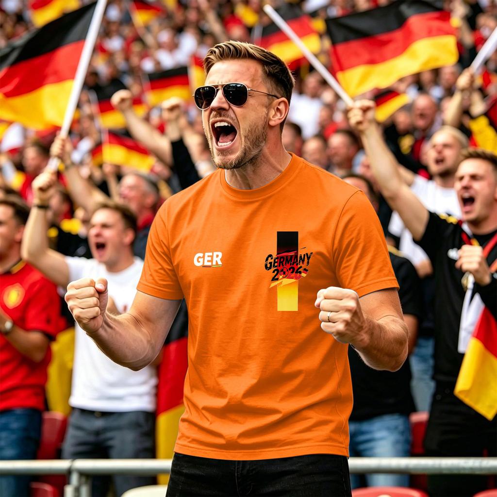 Unisex German Soccer Fan Top for Day Support