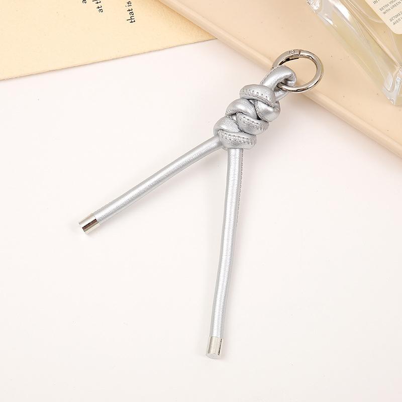 Multi-Function Pu Leather Keychain Backpack Hanging Rope Versatile  Keychain Backpack Decoration Accessories Gifts