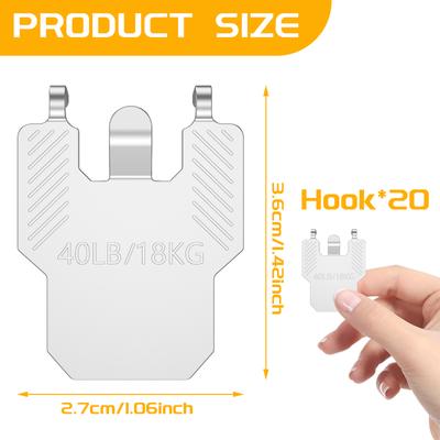 Spojovací materiál – Háčky pro závěsné fotorámečky