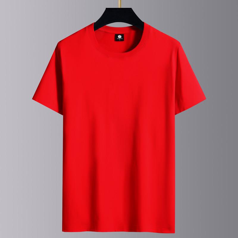 Lässiges Herren-T-Shirt mit Rundhalsausschnitt und kurzen Ärmeln – leicht, einfarbig, trendig und vielseitig für den Sommer