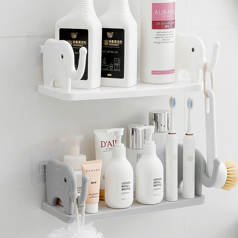 Free Punching kitchen Storage Rack Multipurpose Organizer Shelf Home Decorative Shelves Display Stands