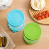 Hourglass Pickle Jar Pickle Juice Separator Food Grade BPA Free Leak Resistant Airtight Pickle Organizer Storage Jar