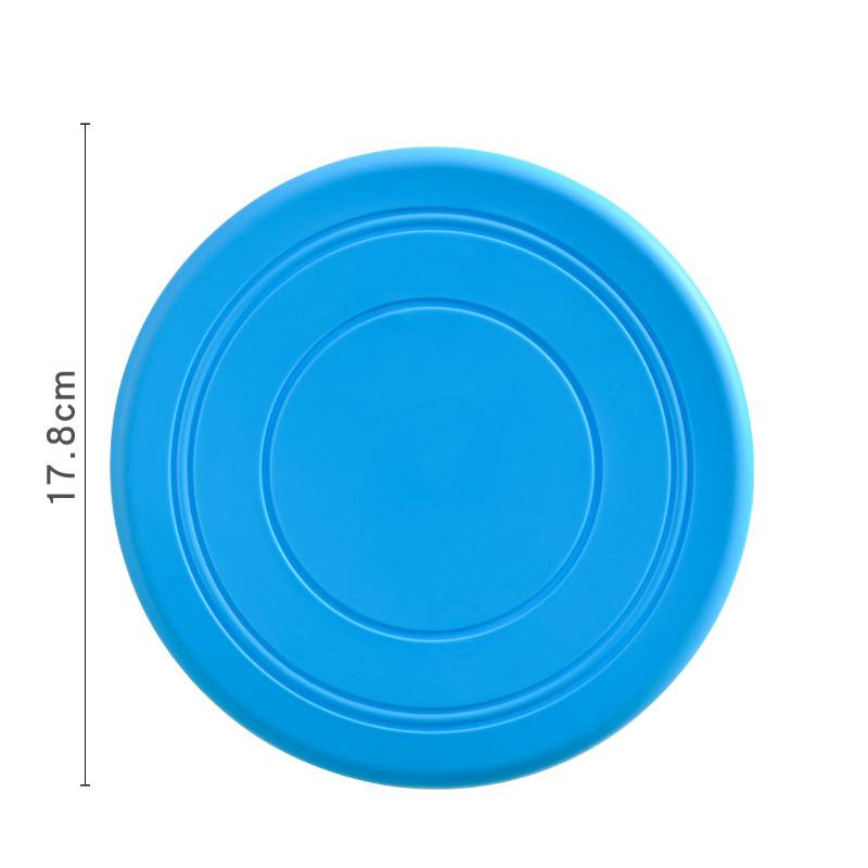 Bite Frisbee Pet Resistant Float Soft Supplies Interactive Toy Multiple Colors