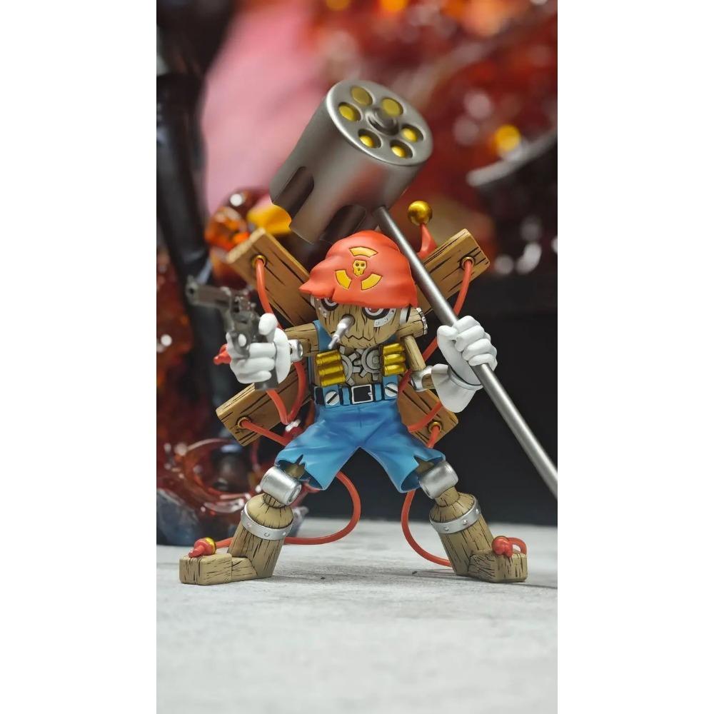 In Stock Digimon Adventure Figure Pinochimon Anime Figures Cute Pinochimon Statue Desk Decoration Model Doll Collection Toy