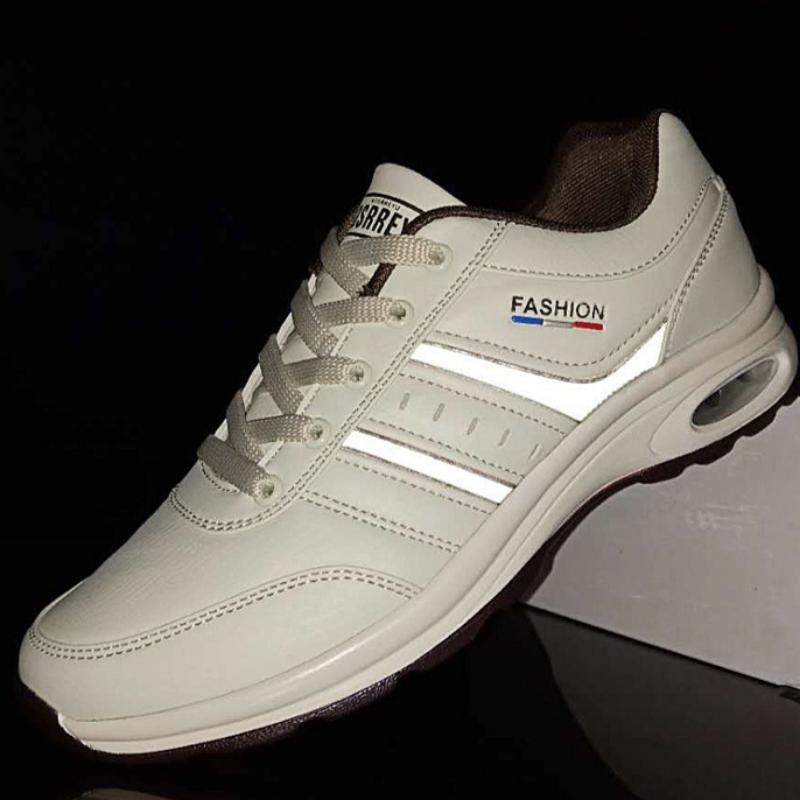 Fashion Sports Men's Casual Shoes Sneakers Running Leisure Travel White Shoes