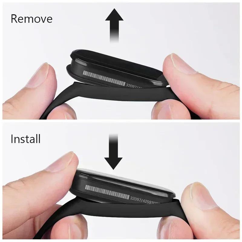Silicone Strap for Xiaomi Mi Band 7 Bracelet Wrist Miband 5 6 NFC Sport Replacement Pulsera Correa Mi Band 7 6 3 4 5 Watchbands