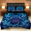 Pokmon Pattern Bedding Quilt Set Quilt Cover Pillowcase Home Birthday Gift(1 * duvet cover + 2 * pillowcase, without core)