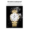OLEVS Top Brand Casual Quartz Watches for Men Original Stainless Steel Business Men's Wrist Watches Waterproof Wrist Watch Men