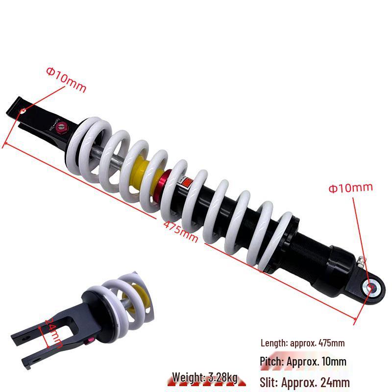BSpeed Liqi-3 Supreme Thief 1 Rear Shock Absorber for Wolf Warrior Off-road Motorcycle