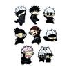Jujutsu Kaisen Cute Character Alloy Brooch - Anime Badge for Clothing, Backpacks & Student Accessories.