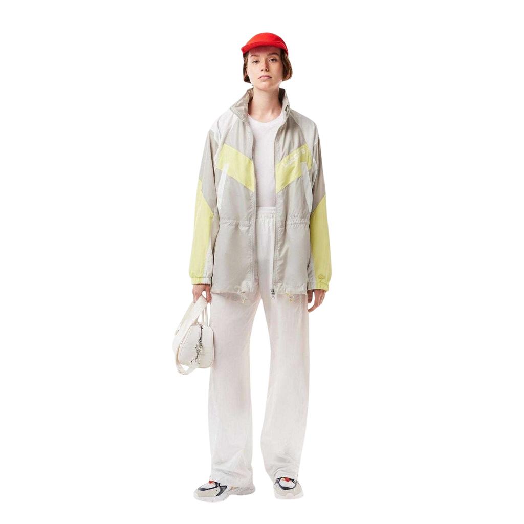 Lacoste Womens/Ladies Colour Block Oversized Hooded Jacket