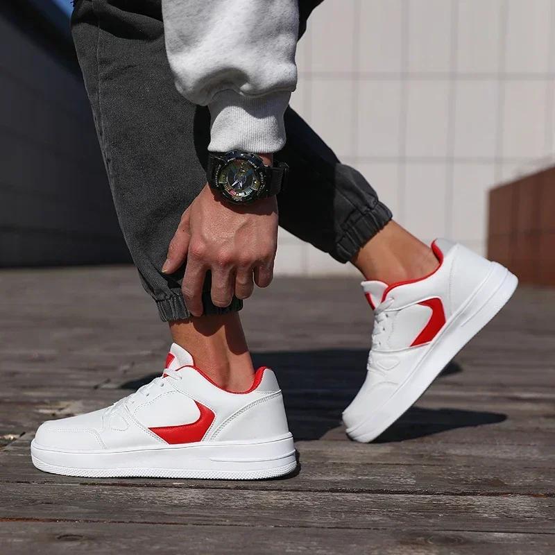 Men's Shoes In Spring Summer Men's Flat Casual Shoes One Foot Sports Board Shoes Trendy Work Versatile Shoes Tenis Para Hombre