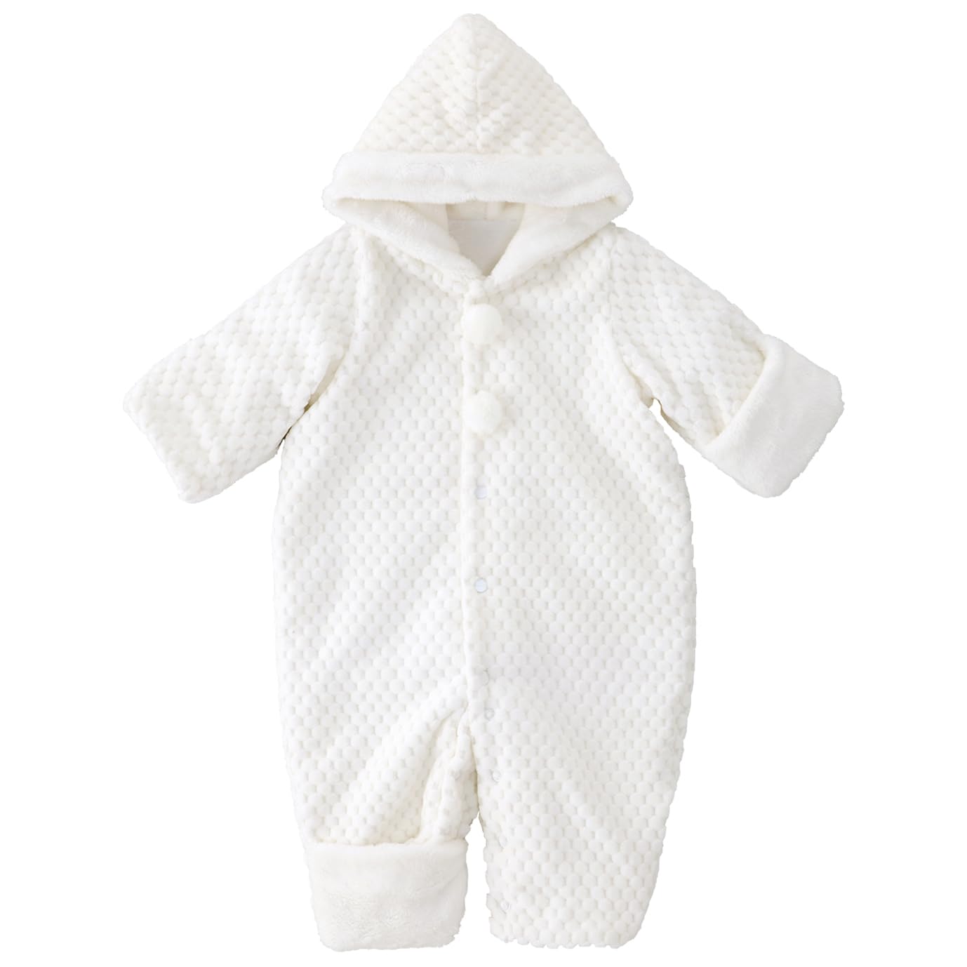 

Jumpsuit Honey Velor Made in Japan [Baby Castle] 50-70