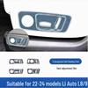 25 Model Compatible Li Auto L8/L9 Interior Film: Gear Shift, A/C Central Control, Dashboard Transparent TPU Protector