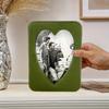 1PC Velvet Luxury Tabletop Velvet Frame Elegant Photo Display 3D High-end Luxury Modern 20x15cm