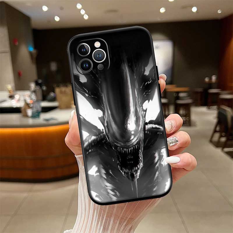 RE3 Aliens vs Predator Xenomorph New High-End Shell Phone Case for Redmi Note 13 14 Pro+ Plus A3 A3X 13X 13C 13R 14S 14C 14R