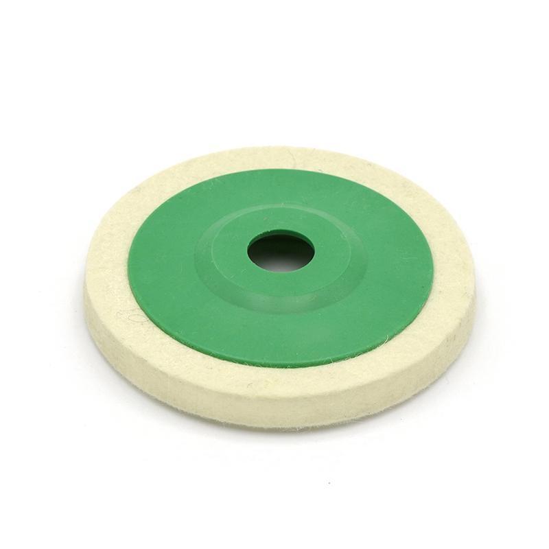 5Inch 125mm Wool Felt Buffing Polish Wheel Pad Polishing Disc For Rotary Tools
