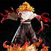 Aniplex Jump Demon Slayer: Kimetsu no Yaiba The Movie: Mugen Train Rengoku Kyoujurou 1/8 Scale Figure (White/Red/Yellow/Brown/Skin Tone)