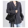 Large Capacity Single Shoulder Lightweight Soft Leather Crossbody Bag