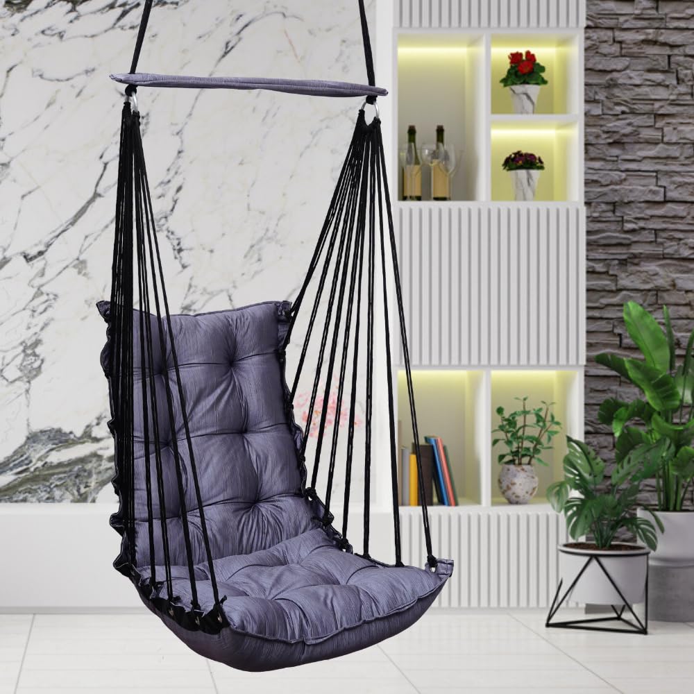 נדנדה לילדים לבית/כיסא לילדים/נדנדה לילדים -כחול אוקיינוס-מתכת,20 ס"מ,4 ס"מ