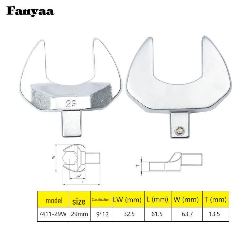 Clés dynamométriques Fanyaa Inserts à fourche