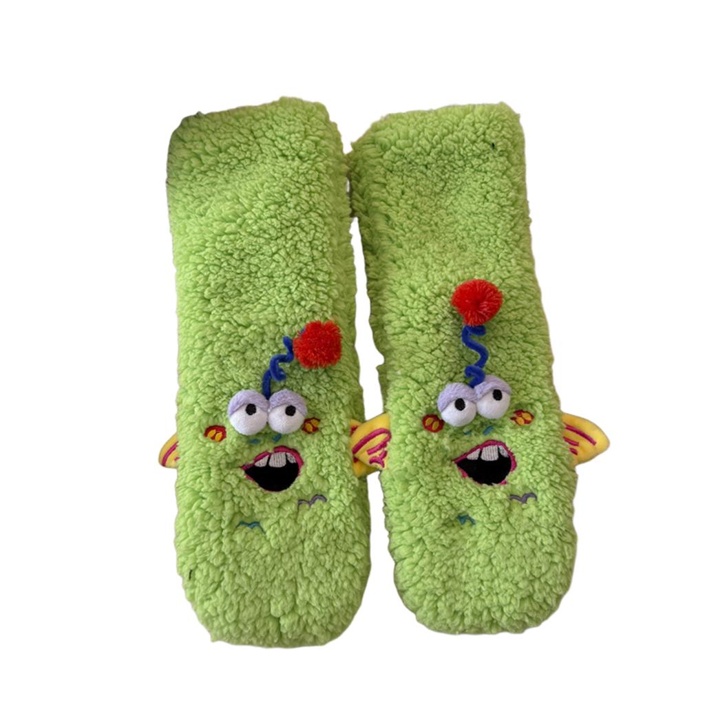 Erwachsene Indoor Nicht-gefütterte Pantoffelsocken, Warme Bodensocken für Zuhause