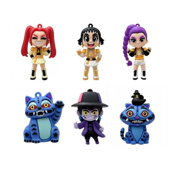 Yousheng Keychain Pendant Anime Doll Shape Bracelet Charm Children Friends Party Favor Keychain Backpack Accessory