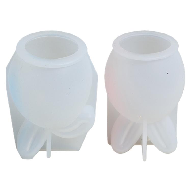 

2Pcs Easter Candle Silicone Molds Rabbit Eggs Silicone Molds for Epoxy Resin Making Candle Soap Chocolate Baking Tool 1