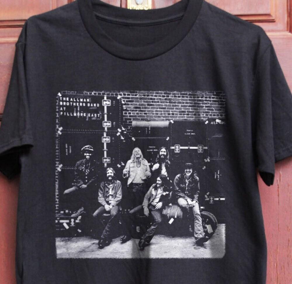 The Allman Brothers - At Fillmore Black Unisex T-Shirt Size S-5XL Unisex T-Shirt XL