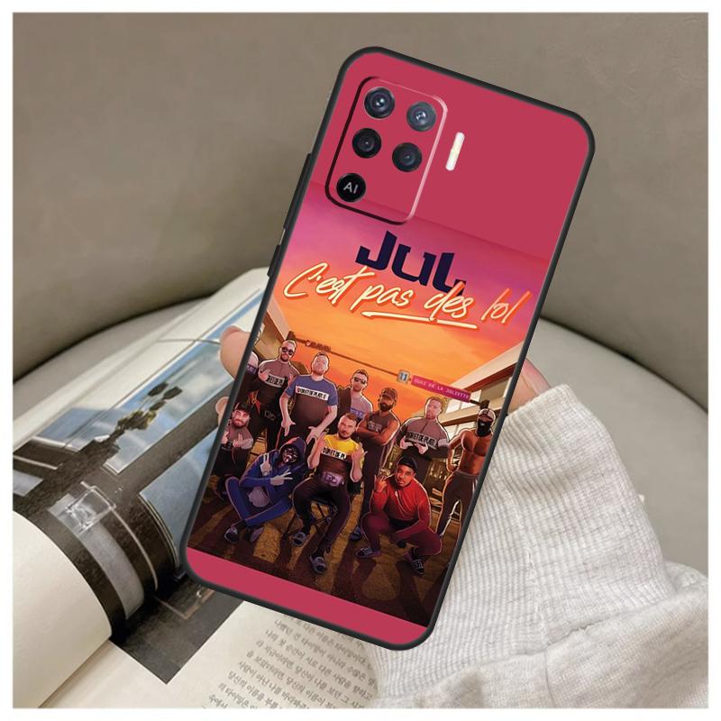 JuL C'est Pas Des Lol Case For Oppo A17 A57 A77 A40 A78 A54 A74 A94 A76 A16 A96 A18 A60 A80 A38 A58 A98 A15 A5 Pro
