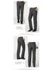 Men's Loose Straight-Leg Pure Cotton Business Pants for Autumn/Winter