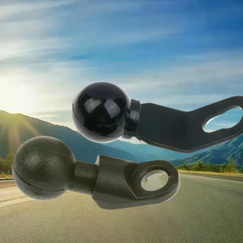 1 Set 2.3cm Ball Clamp Bracket For Motorbike Phone Holder PJ10/PJ13/PJ18 Motorcycle Handlebar Mount Base Kit Accessories
