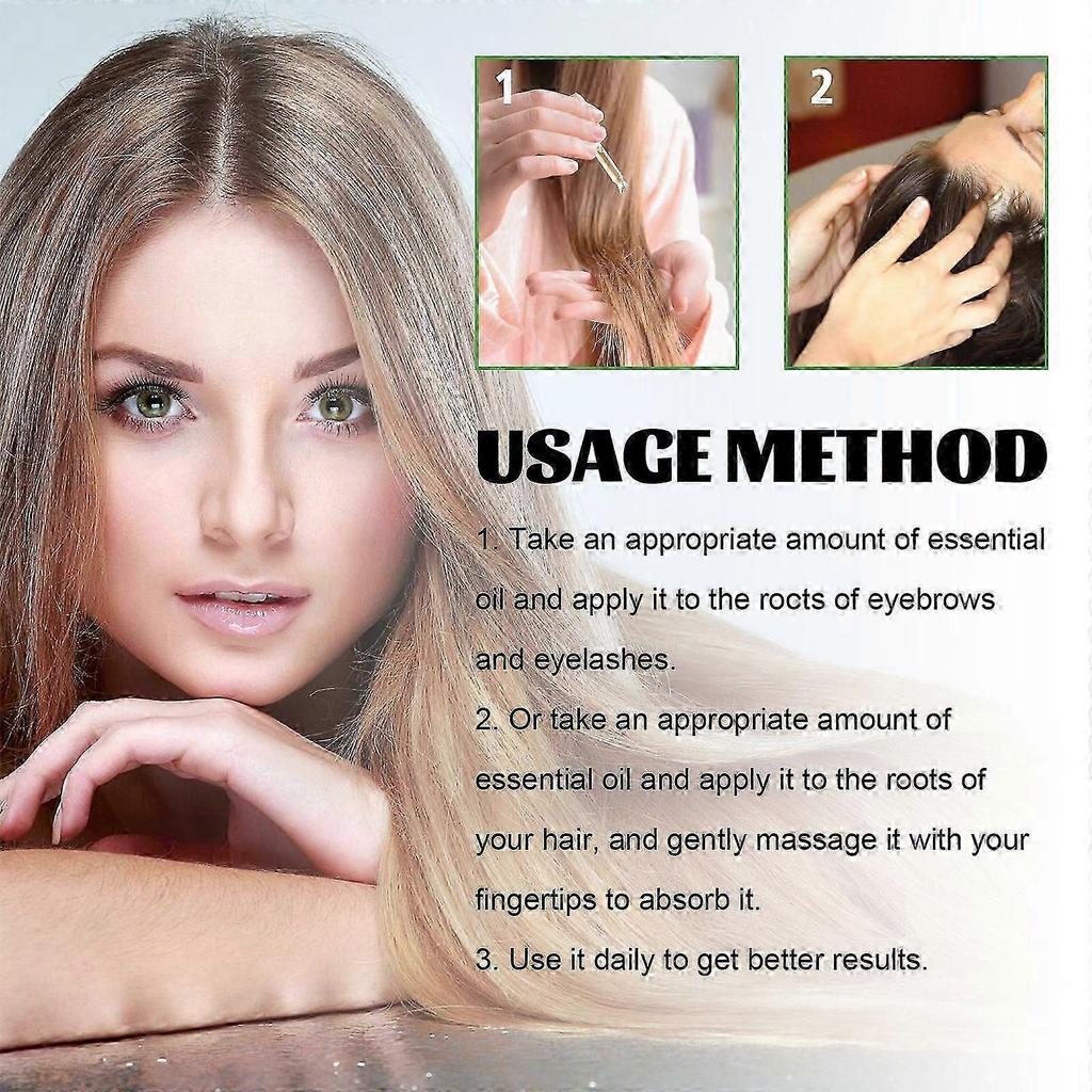 Castor Oil for Hair Growth , Skin Rejuvenation - Deep Moisturizing, Thickening, and Protecting Solution for Dense Black Hair, Eyebrows , Eyelashes - 6