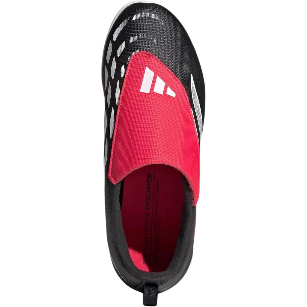 Adidas Predator Club Comfortable Support Low Top Soccer Shoes Kids Soccer Shoes Black KI8867