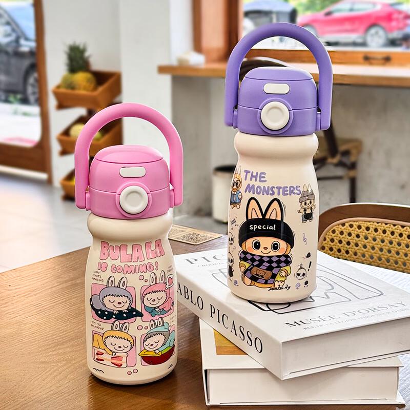Xiaoyueya 316L Stainless Steel Cartoon Insulated Water Bottle