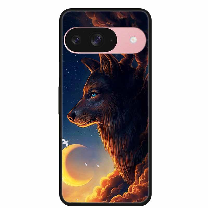 For Google Pixel 9 5G Cases Pixel9Pro XL Cartoon Soft TPU Silicone Lion Back Covers for Google Pixel 9 Pro Case Pixel9 Pro XL