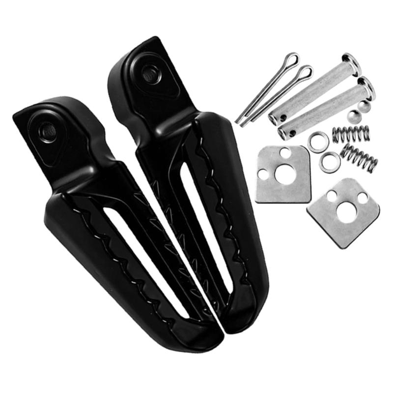 Aluminum Foot Pedal Pegs Motorbike Accessories Easy Installation Replacement Motorcycle Rear Footrest Foldable Pedal
