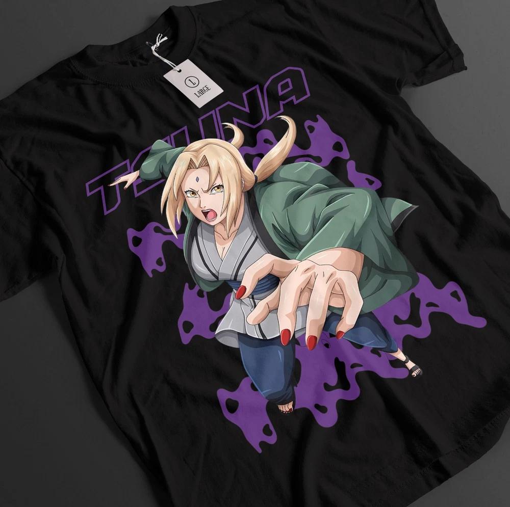 Naruto Shirt Tsunade TShirt Jiraya Tshirt Orochimaru Anime Sakura Unisex Tee S