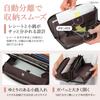 Long Genuine Leather Large Capacity Card [smile mode] Wallet, Women's & Men's Wallet, Compact, Storage, Unisex, Stylish, Anti-Skimming (Ivory)