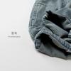 Kids Unisex Korean Style Casual Denim Cargo Pants Children Fashion Long Trousers