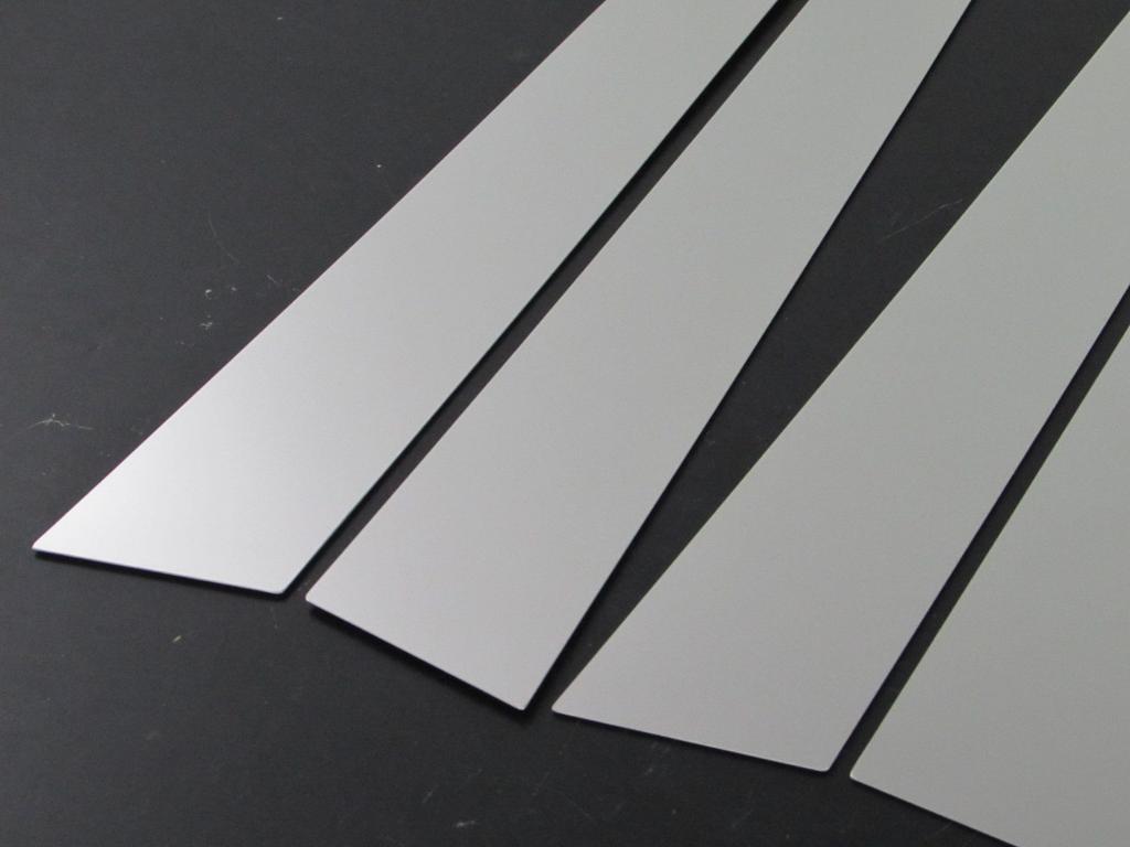 BRIGHTZ Stainless Steel Pillar Panels for Honda Crown and 183 Visors GRS Ultra-Mirror (6-Piece Set) 180, 181, 182, (No Required) [PIL-SIL-178] (18