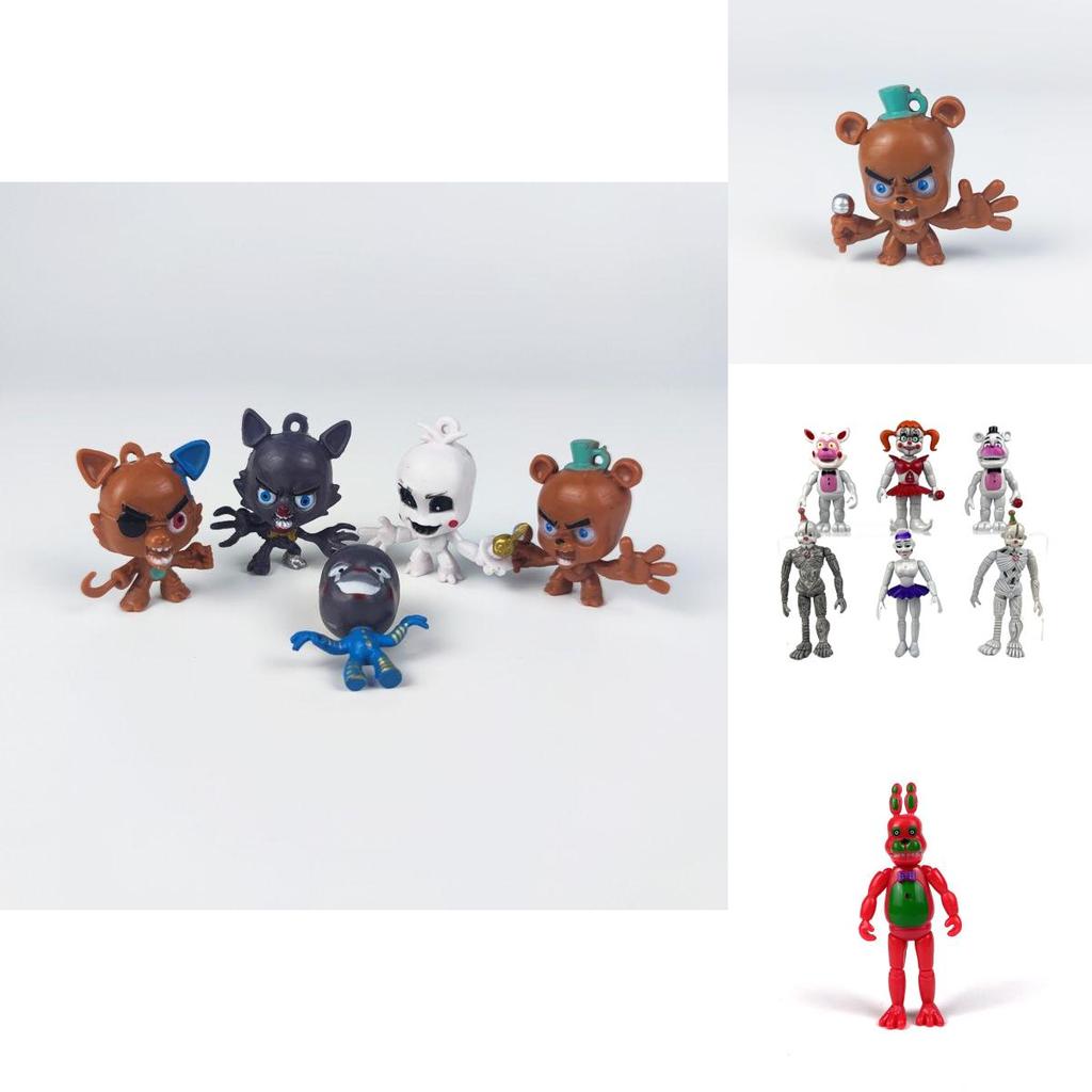 Five Nights At Freddy's Action Figure Set High-quality Plastic Eco-friendly Toys For Kids