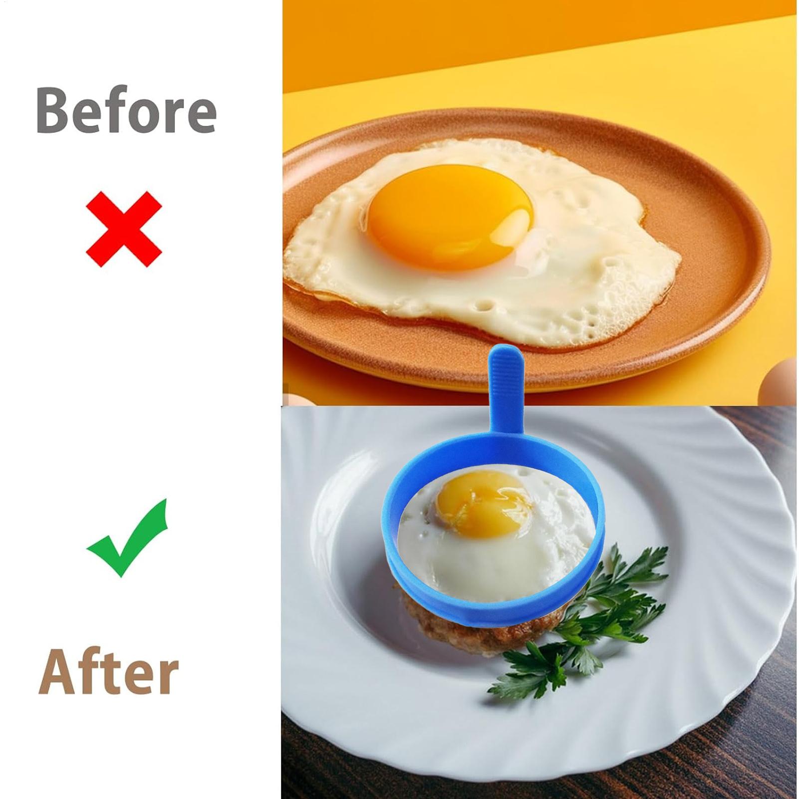 

Fried Egg Mold Heart Pancake Maker Breakfast Baking Omelette Rings Cooking Tools Kitchen Accessories Gadget CN